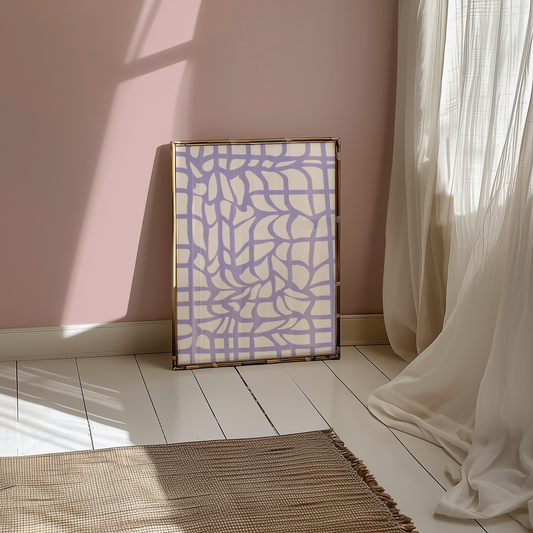 Lilac Labyrinth Poster