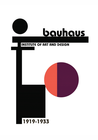 Bauhaus Art and Design Poster