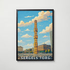 Sergels Torg Stockholm Poster