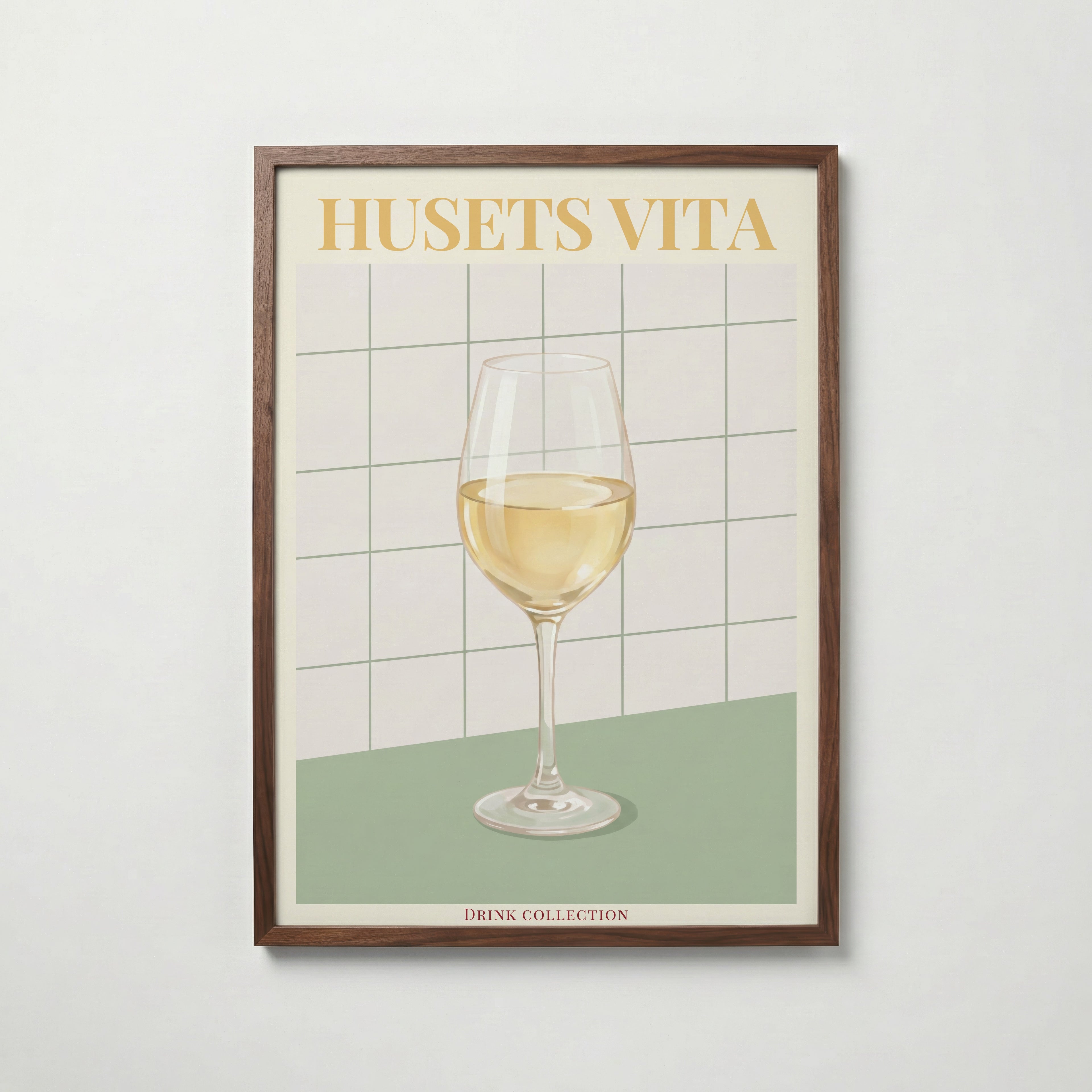 Husets Vita Poster