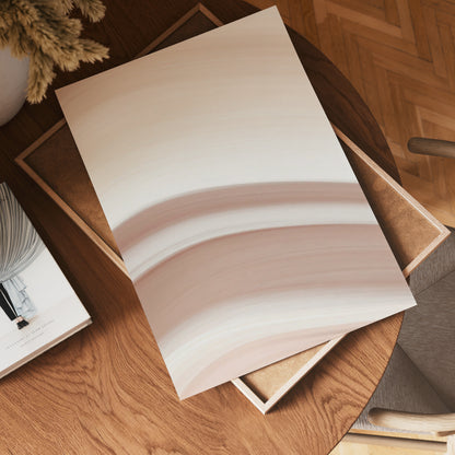 Abstract White Poster