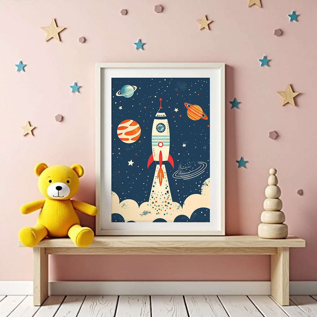 Space Adventure Poster