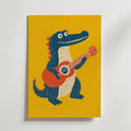 Guitar Gator Poster
