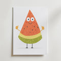 Cheerful Melon Poster
