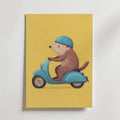 Scooter Bear Poster