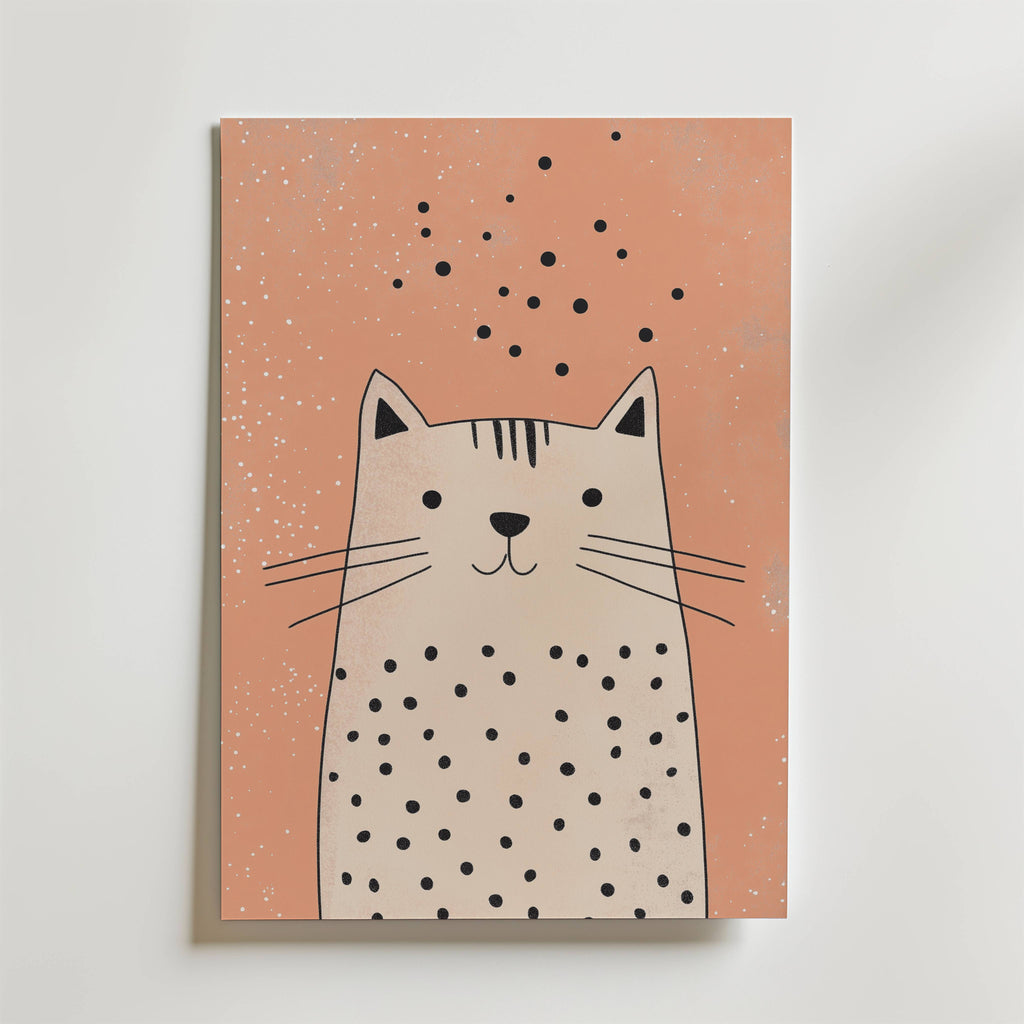 Playful Cat Poster