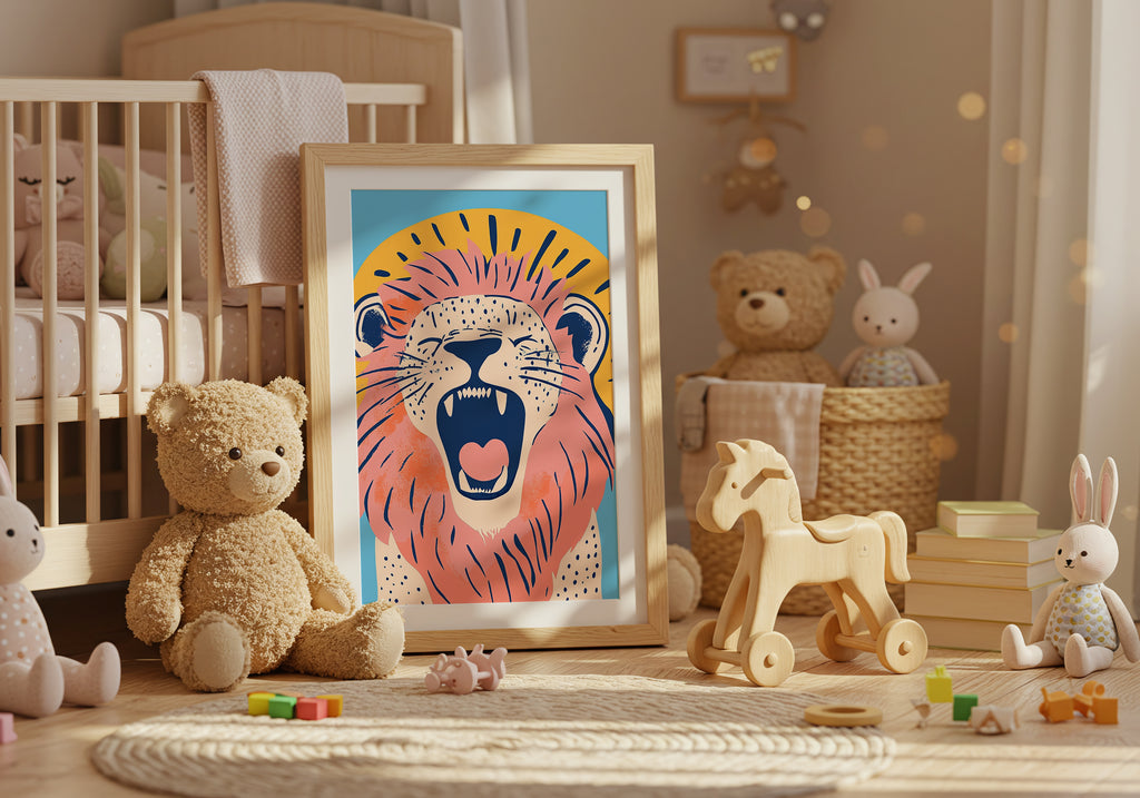 Roaring Lion Poster