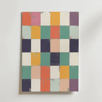 Color Block Harmony Poster