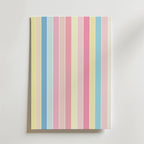 Pastel Stripes Poster