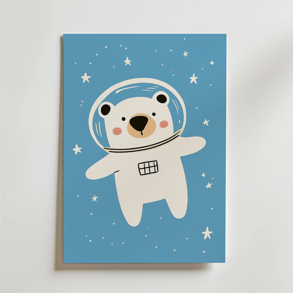 Space Bear Poster