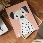 Playful Dalmatian Poster