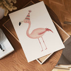 Party Flamingo Poster
