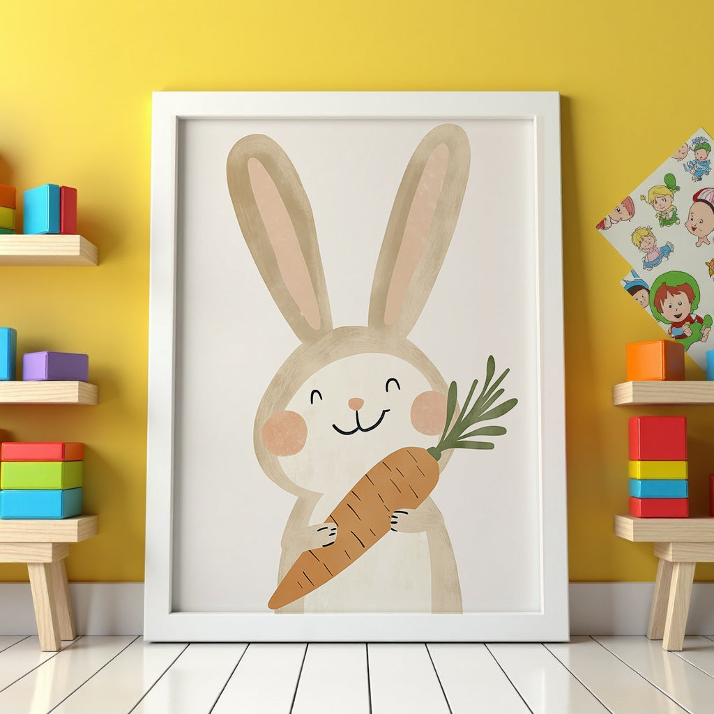 Happy Bunny Poster