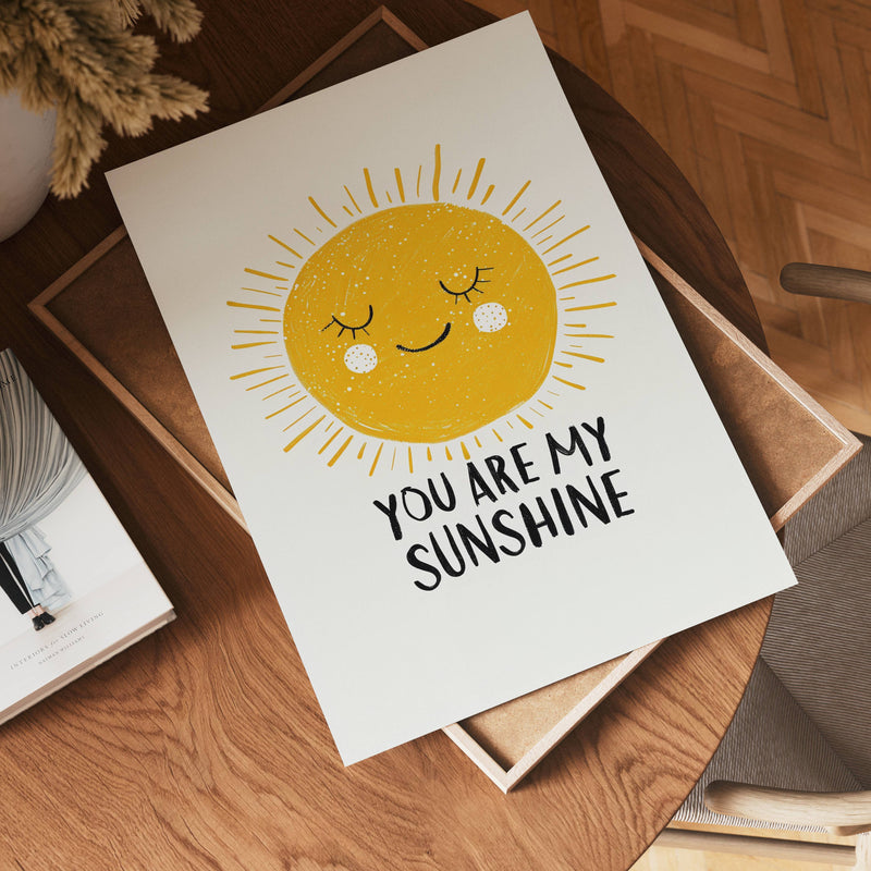 You Are My Sunshine Poster