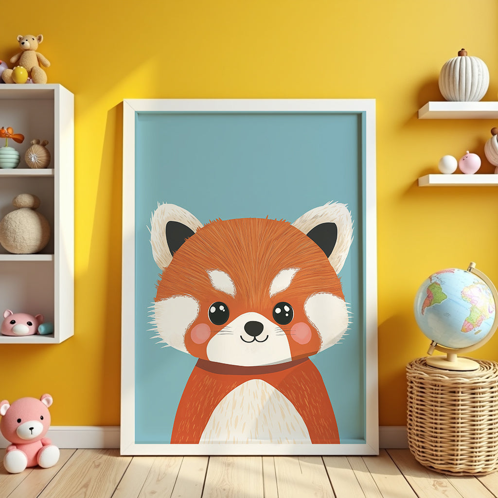 Cute Red Panda Poster