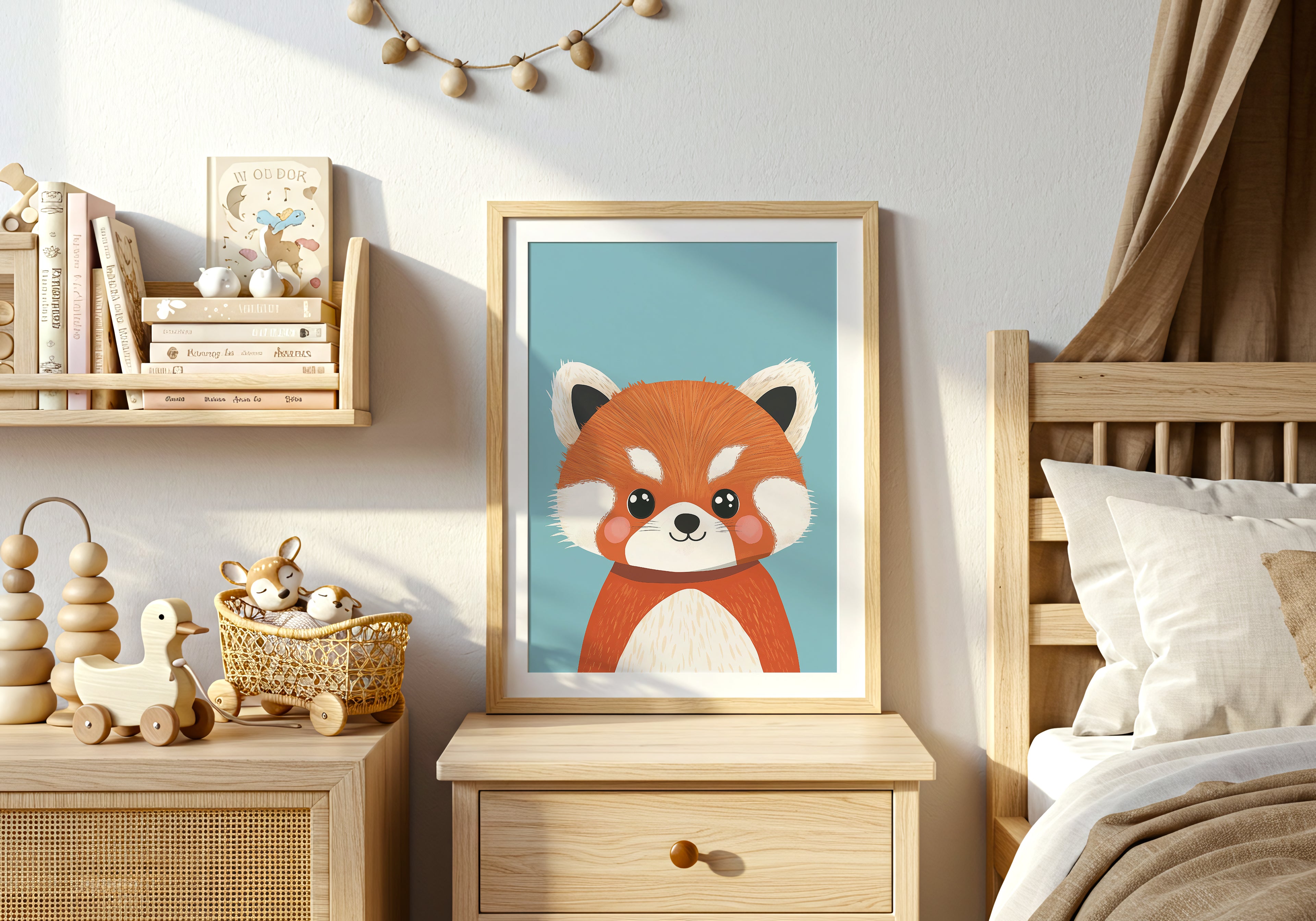 Cute Red Panda Poster