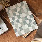 Grey Checkerboard Poster