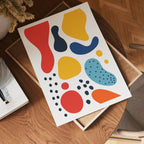 Playful Shapes Poster