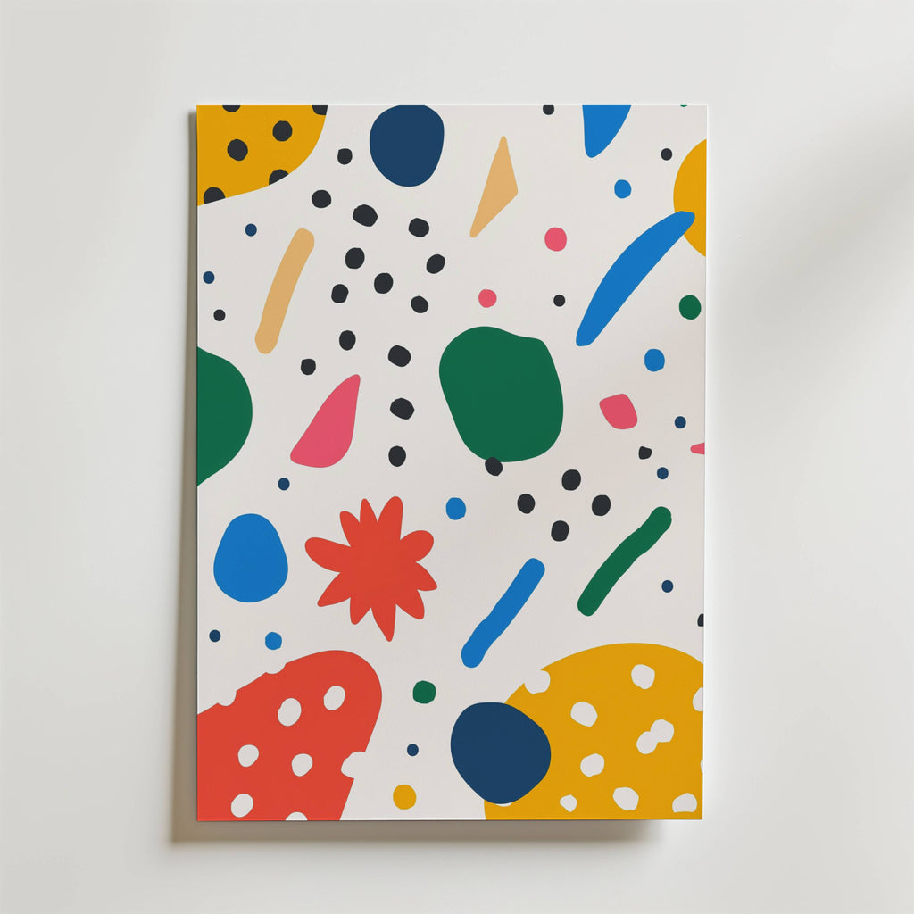 Abstract Joy Poster
