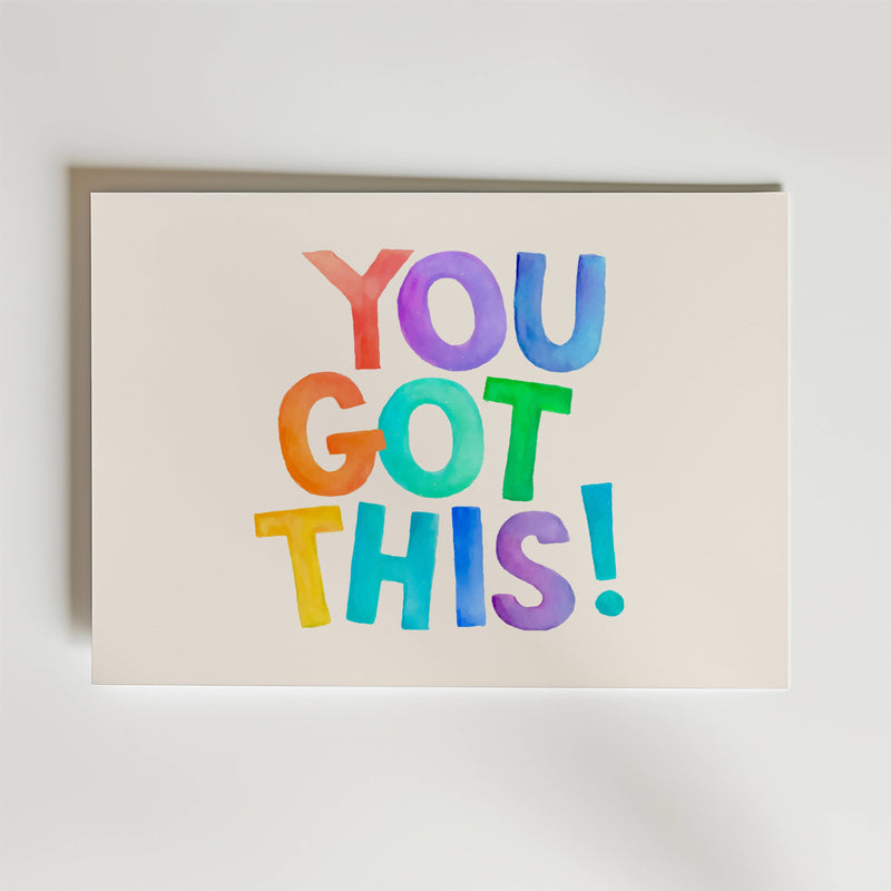 You Got This Poster