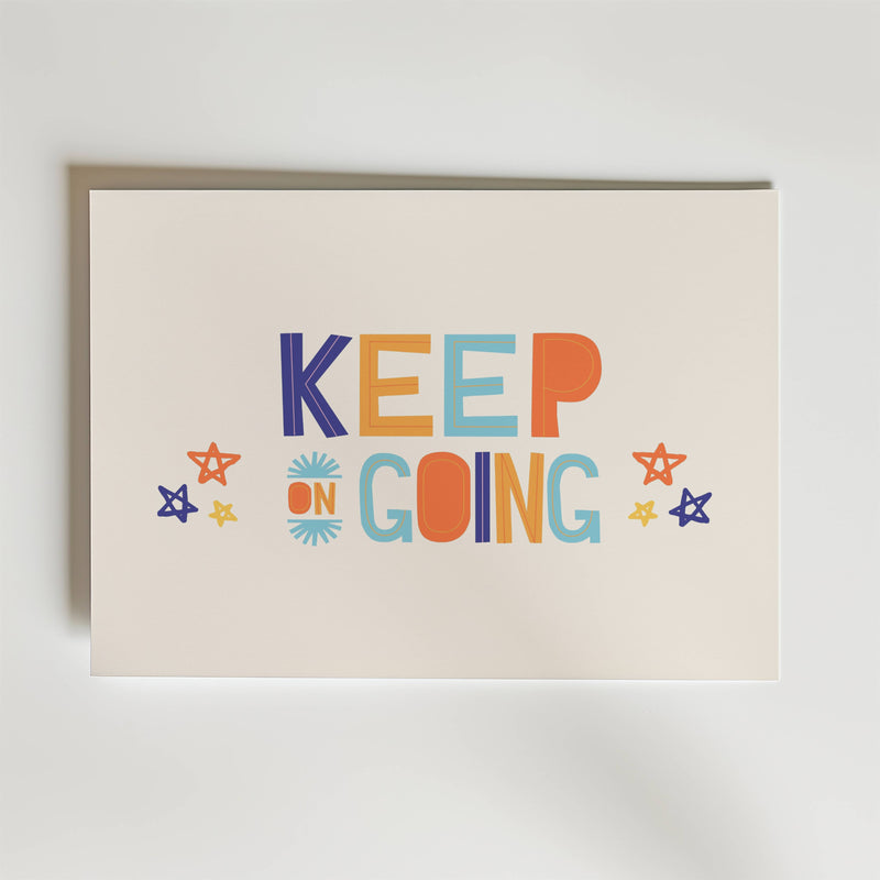 Keep On Going Poster