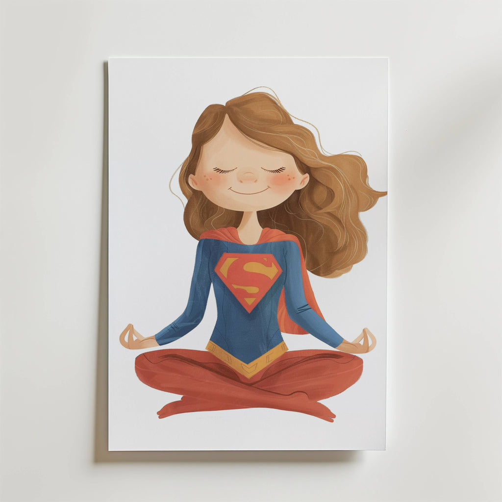Supergirl Calm Poster