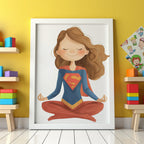 Supergirl Calm Poster