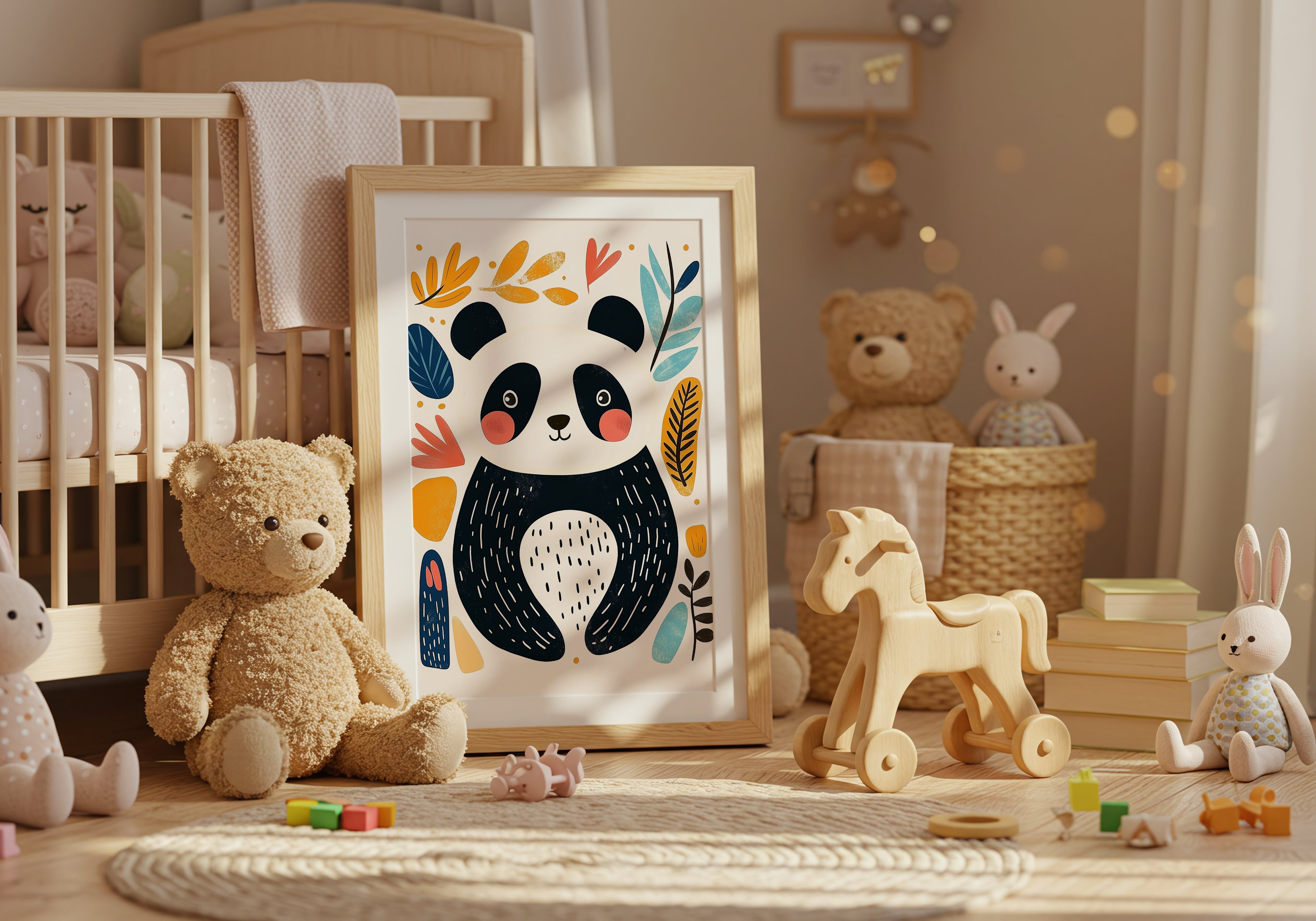 Playful Panda Poster