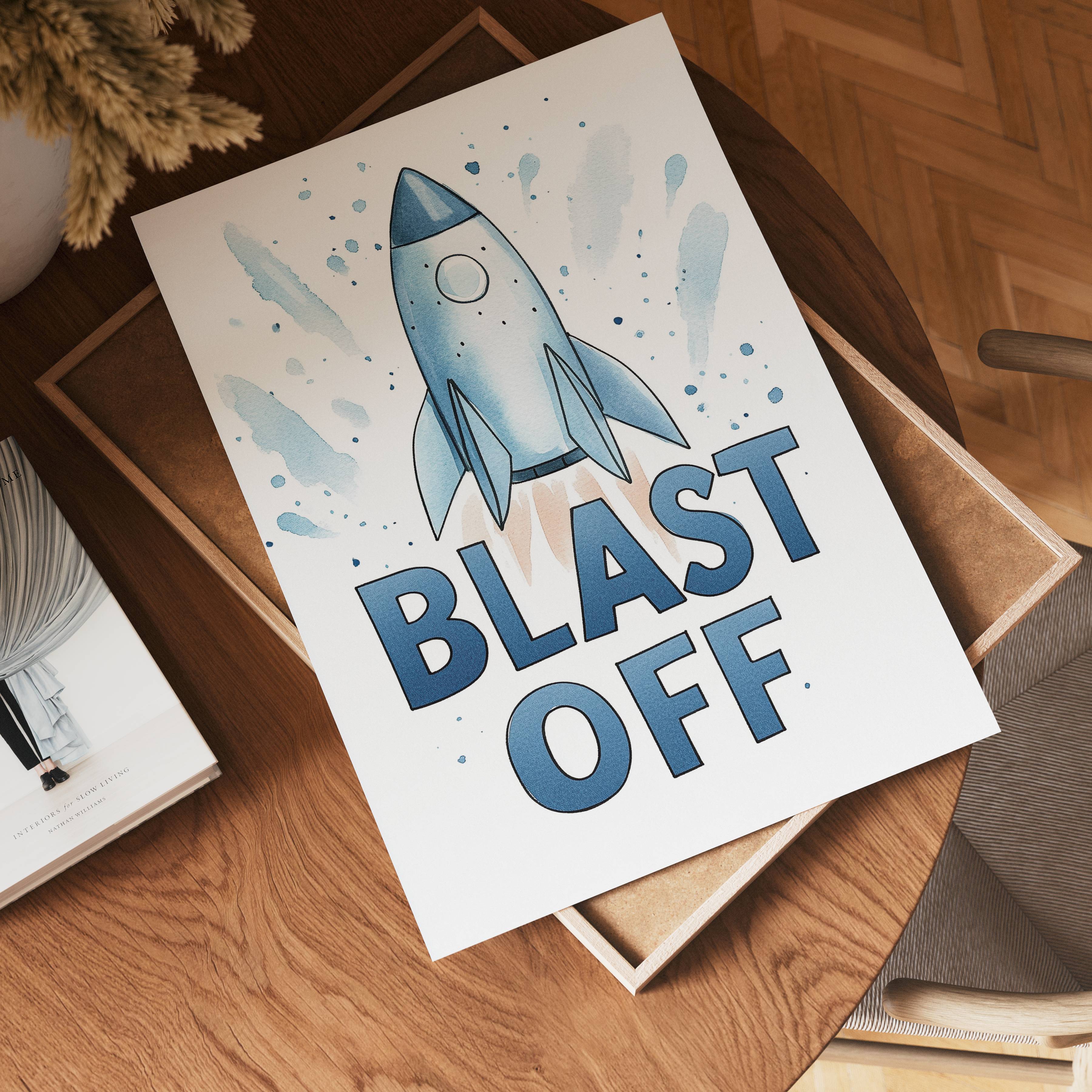 Blast Off Poster