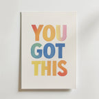You Got This Poster
