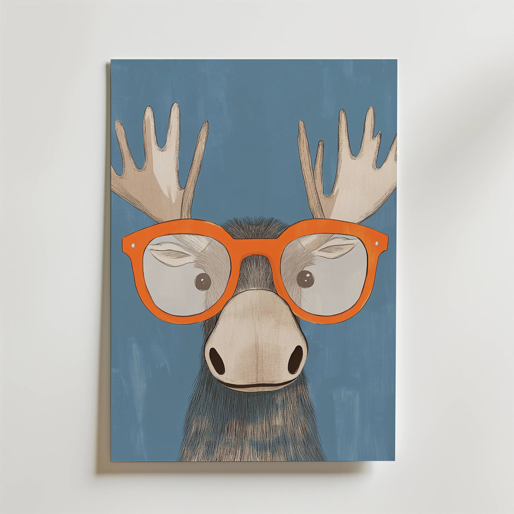 Cool Moose Poster