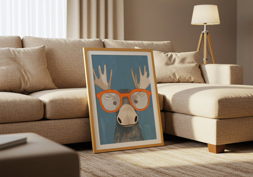 Cool Moose Poster