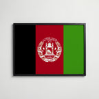 Afghanistan National Flag Poster affisch – köp poster online – Bozetto väggdekoration