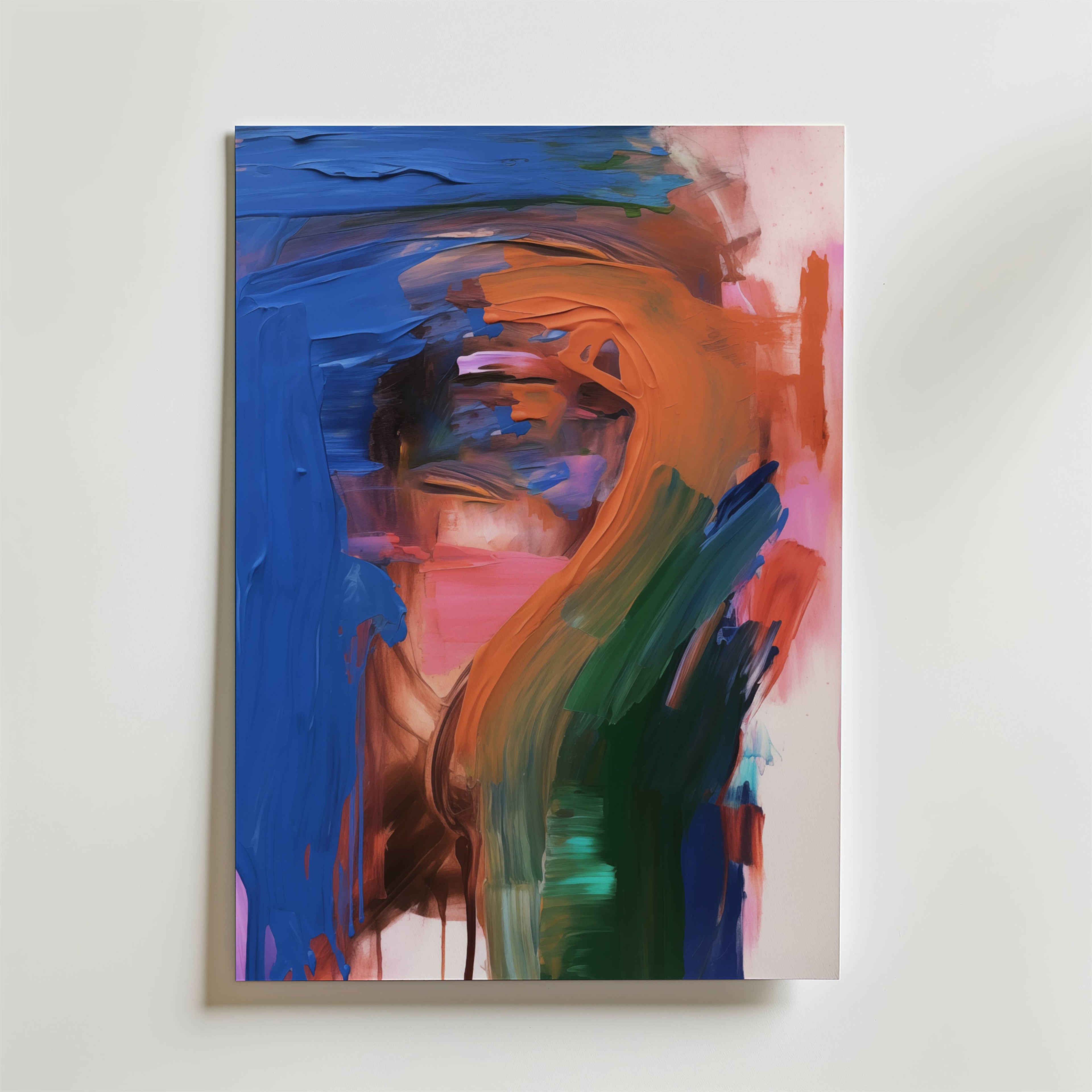 Abstract Flow Poster