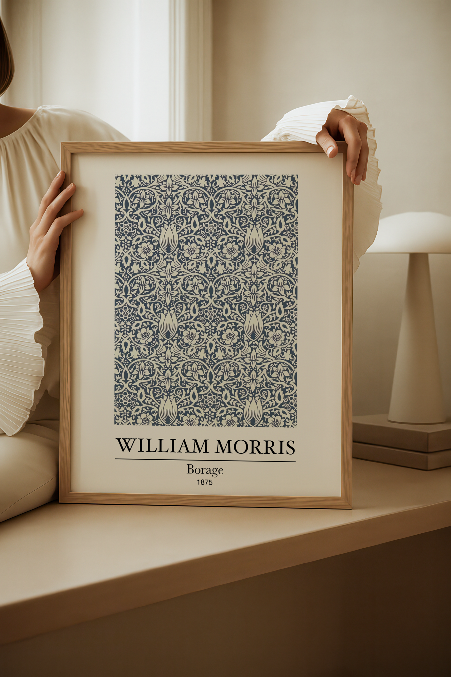 William Morris Borage Poster