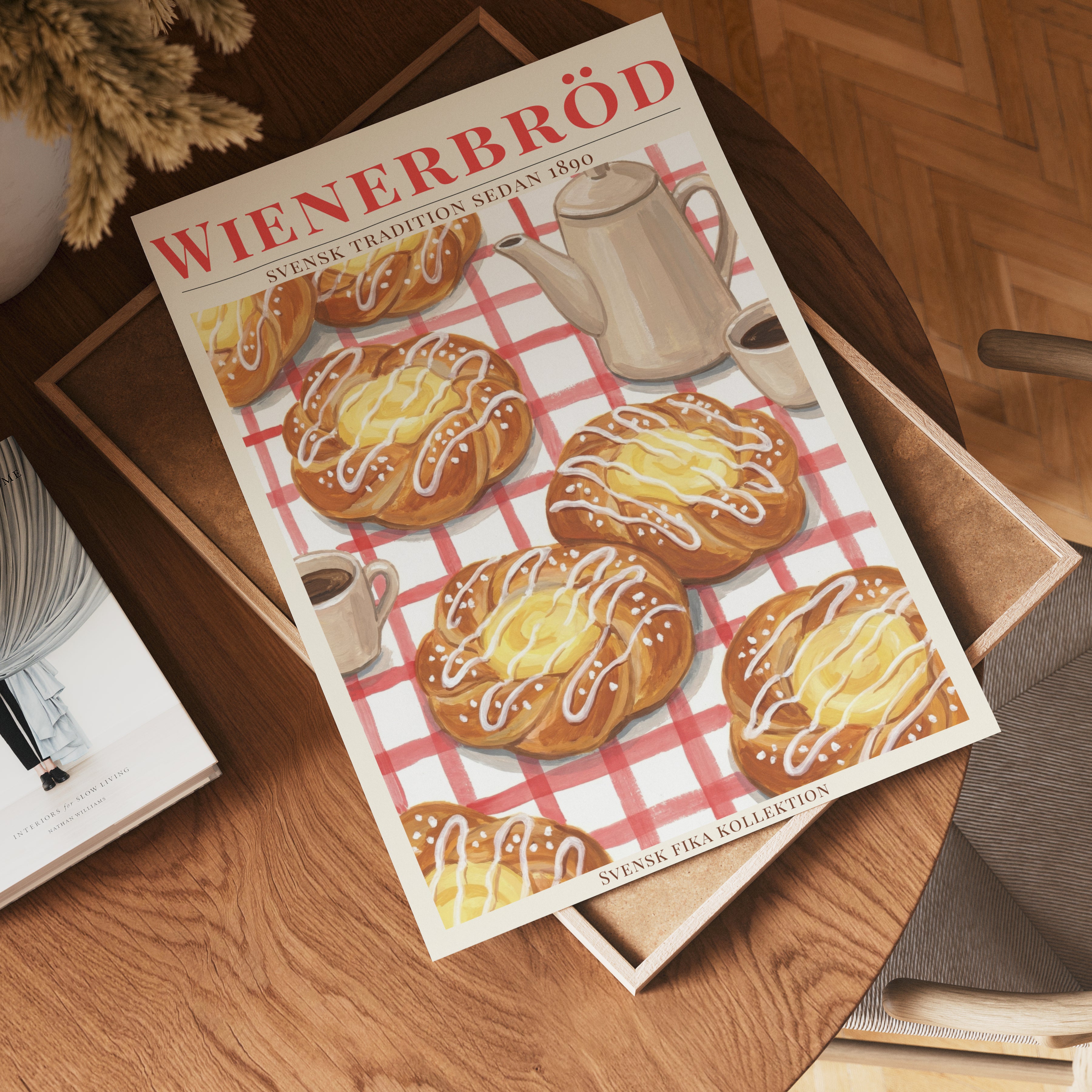 Wienerbröd – Bozetto poster i hög kvalitet, perfekt för varje rum i hemmet i hög tryckkvalitet