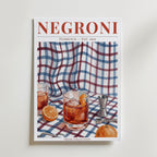 Negroni Poster affisch – poster till väggdekoration – köp online hos Bozetto