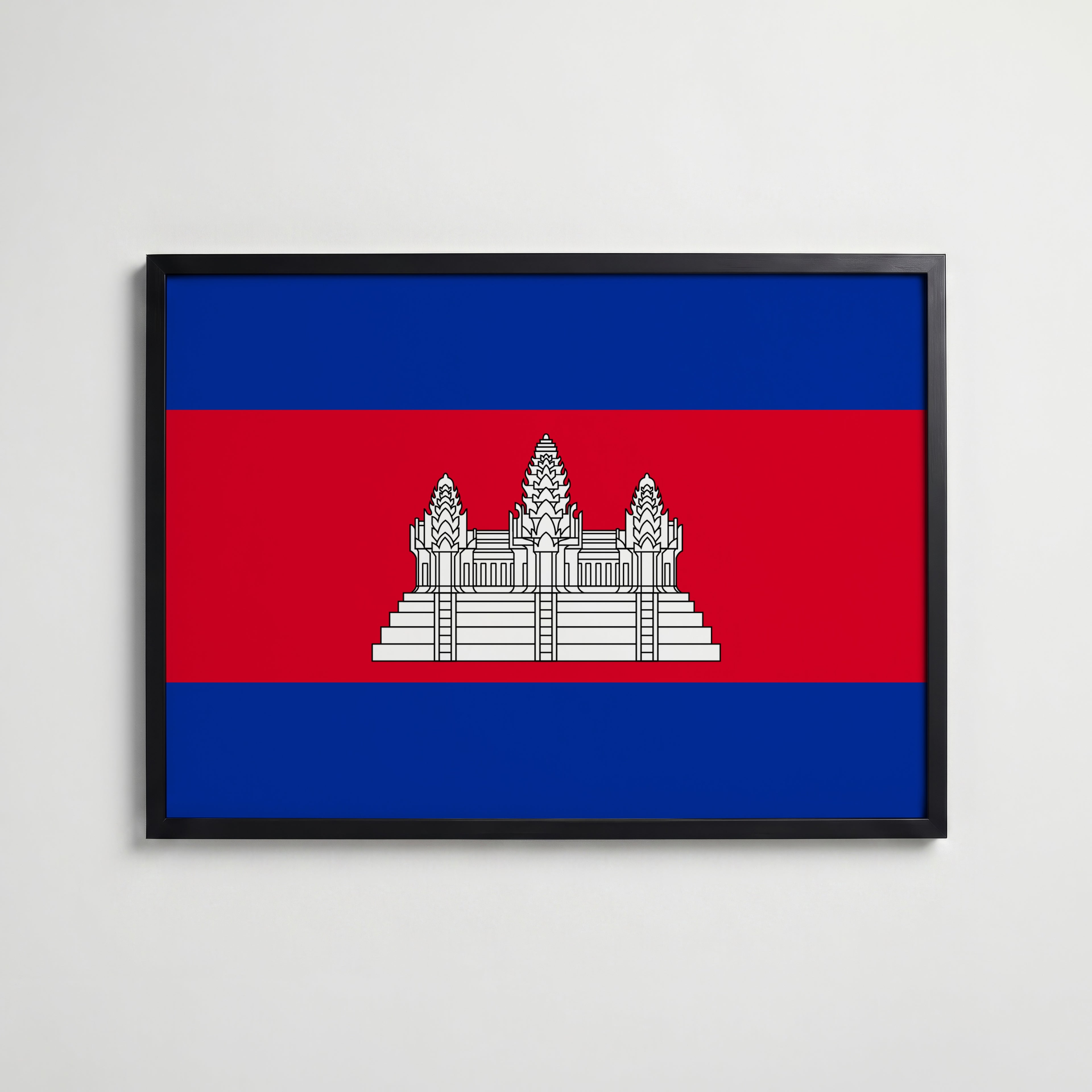 Cambodia National Flag Poster affisch – köp poster online – Bozetto väggdekoration