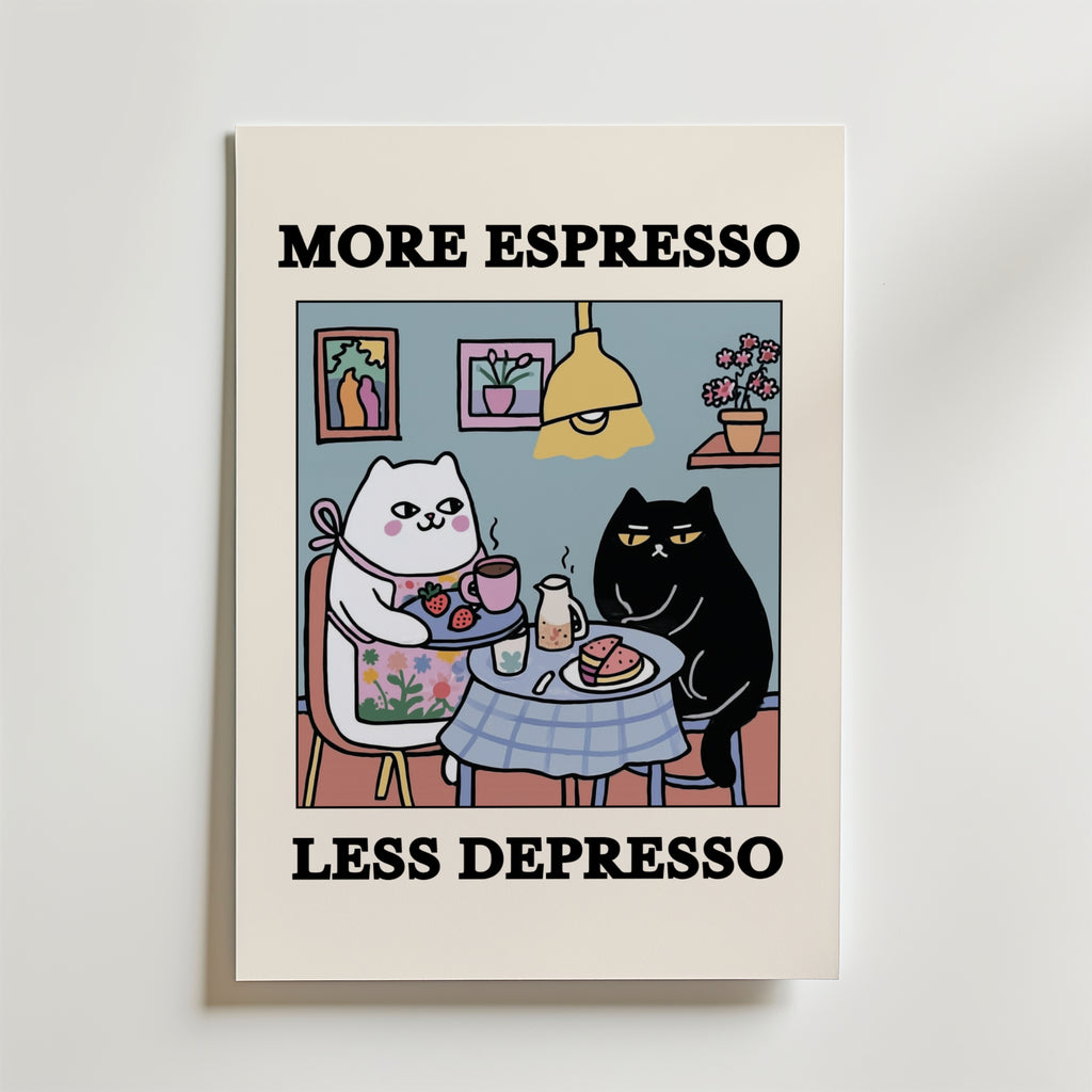 Espresso Therapy Poster