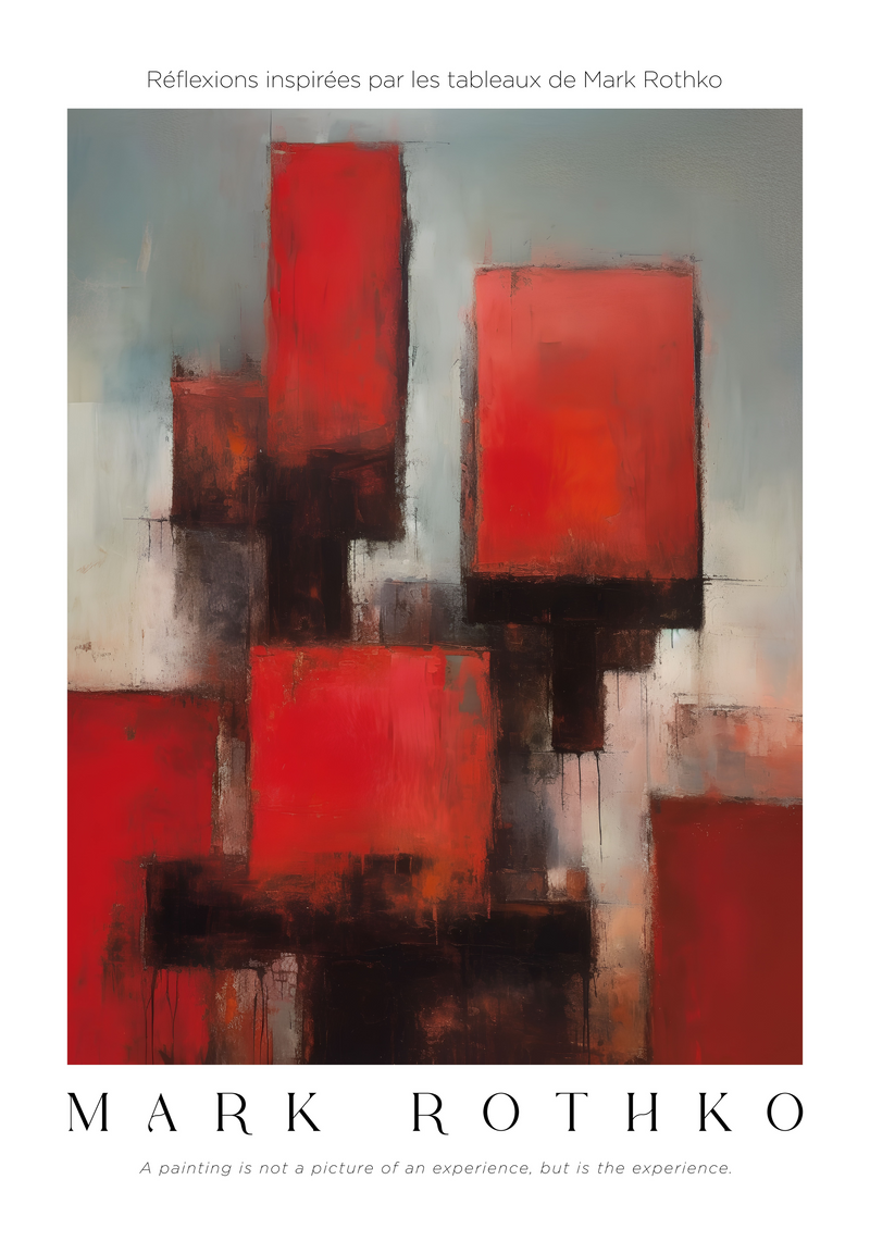 Red Remains Mark Rothko Poster