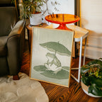 Frog in the Rain Poster – i rum 2