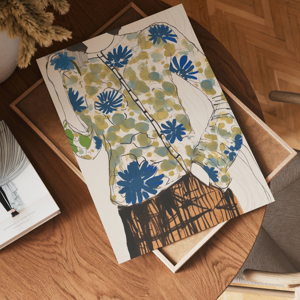 Floral Jacket Poster