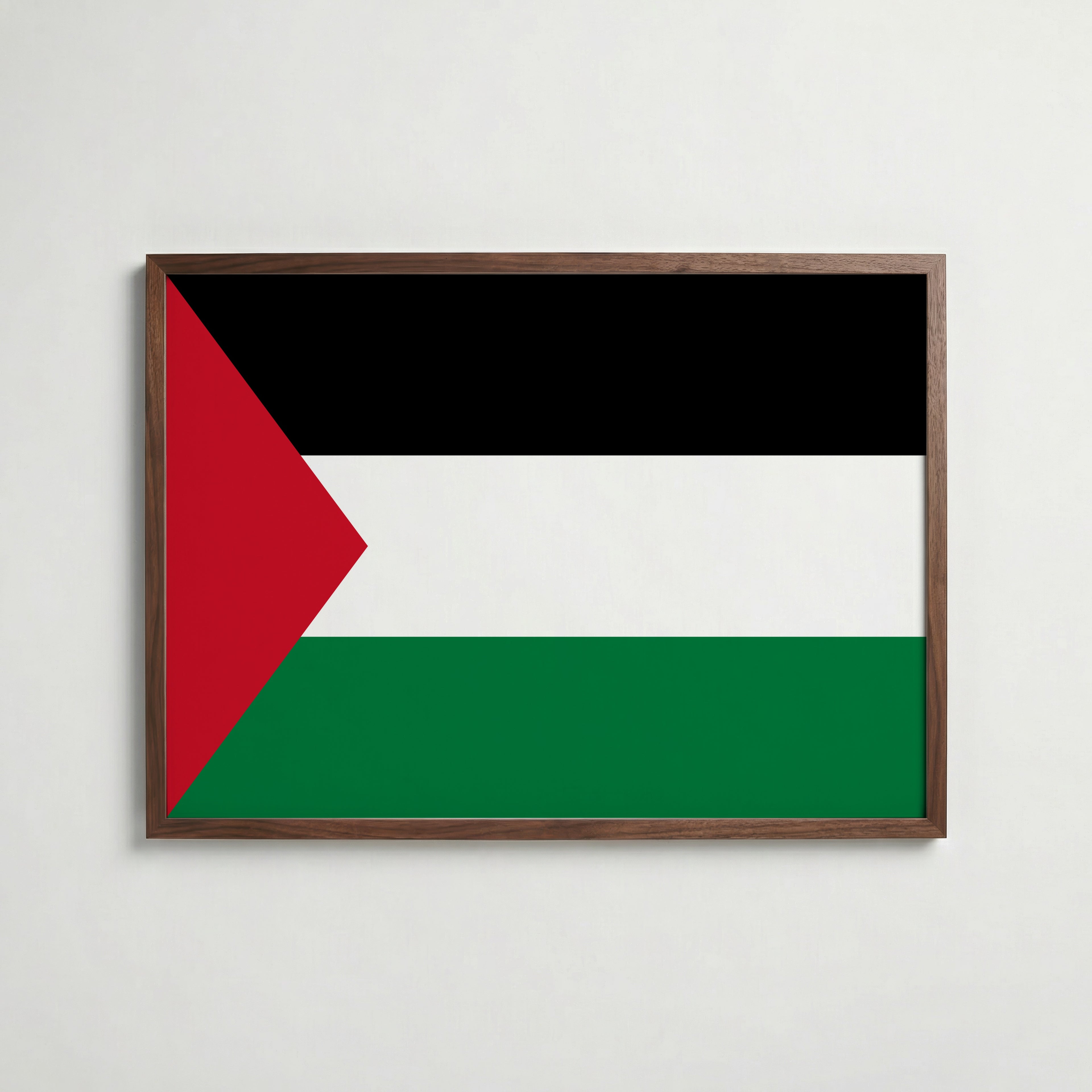 Palestine National Flag Poster poster – väggdekoration för hemmet – köp hos Bozetto