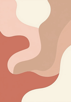 Abstract Colorful Shapes No.2 Poster