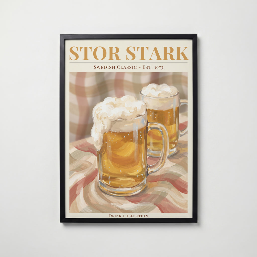 En Stor Stark Öl Poster