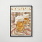 En Stor Stark Öl Poster
