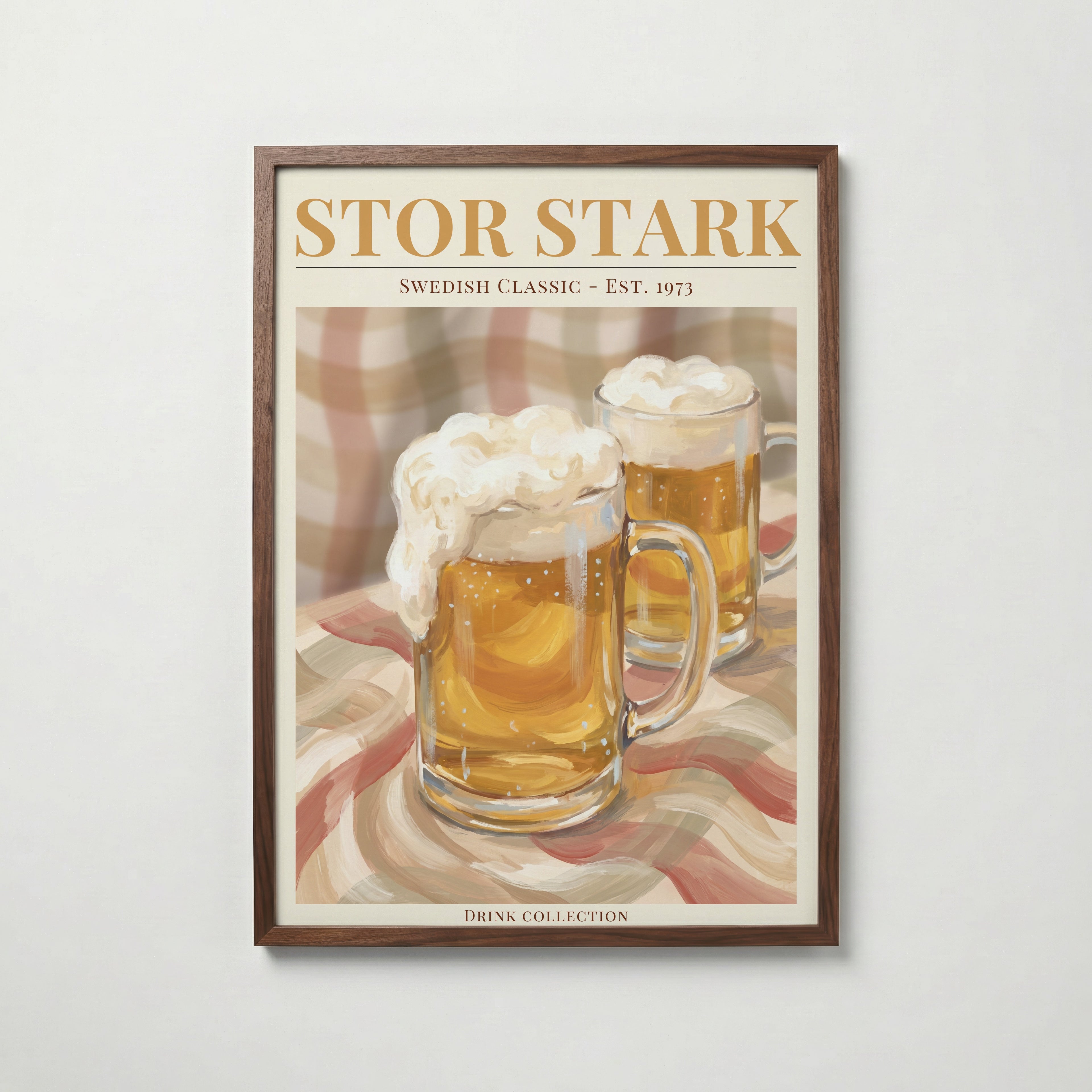 En Stor Stark Öl Poster