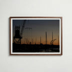 Morgon i Hamnen Poster