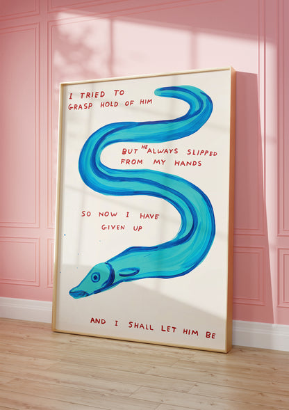 Slipping Eel Poster