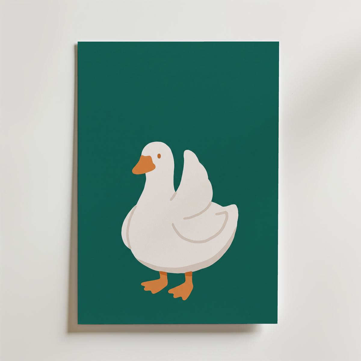 Silly Goose Poster – canvas utan passepartout